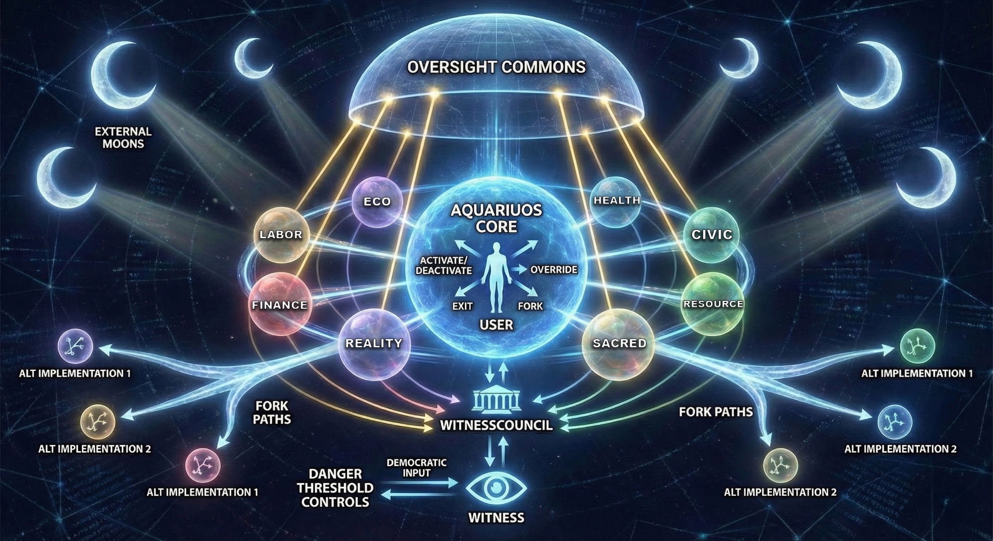 AquariuOS Living Immune System — Chapter 15 illustration