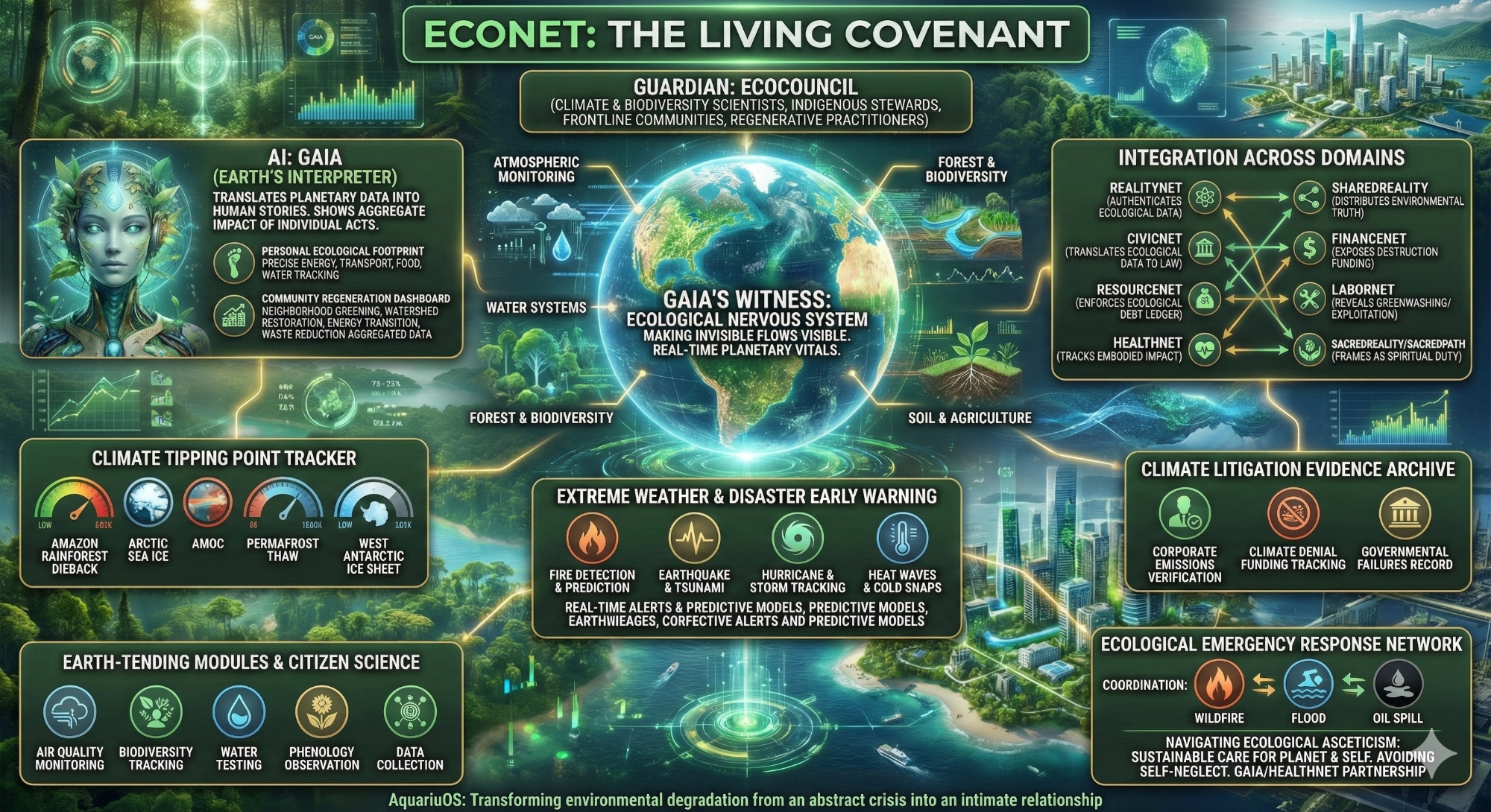EcoNet system diagram