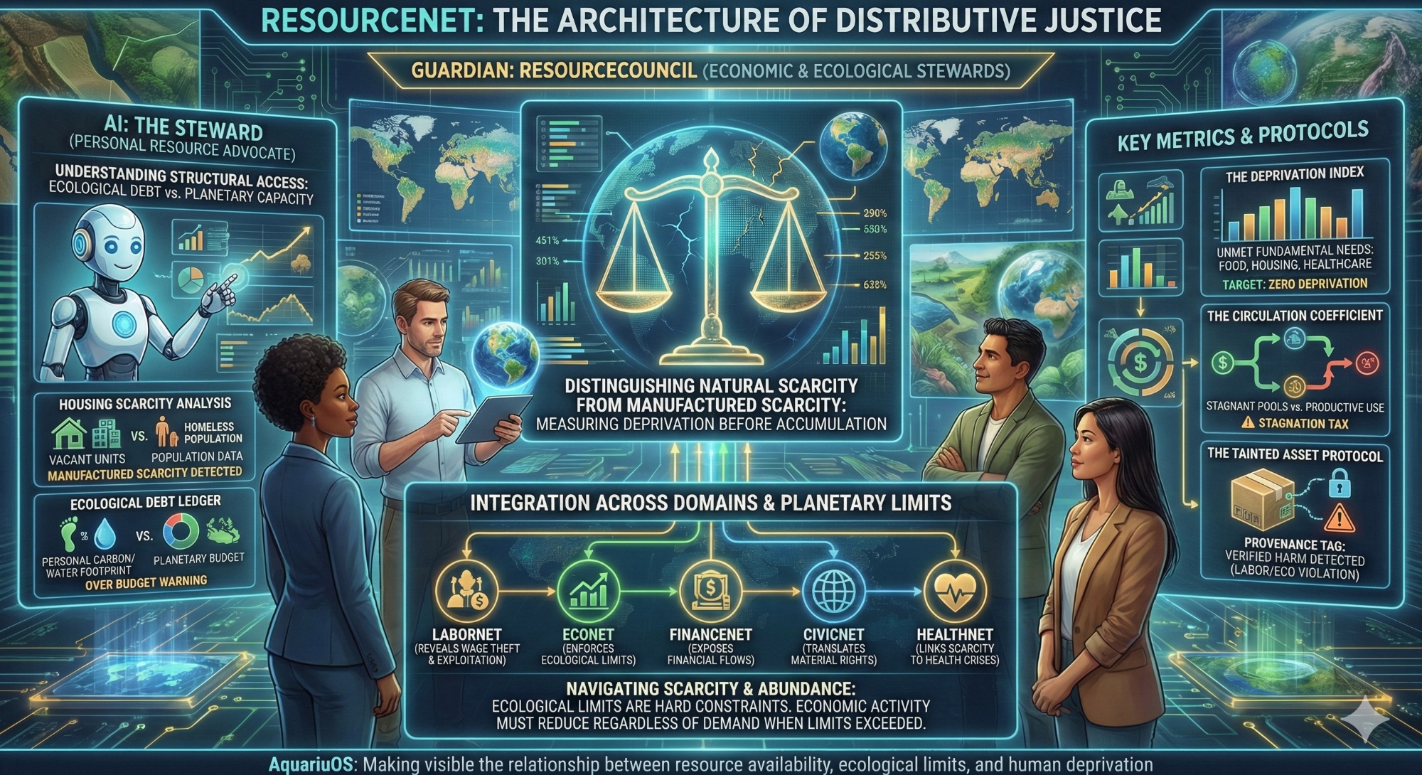 ResourceNet system diagram