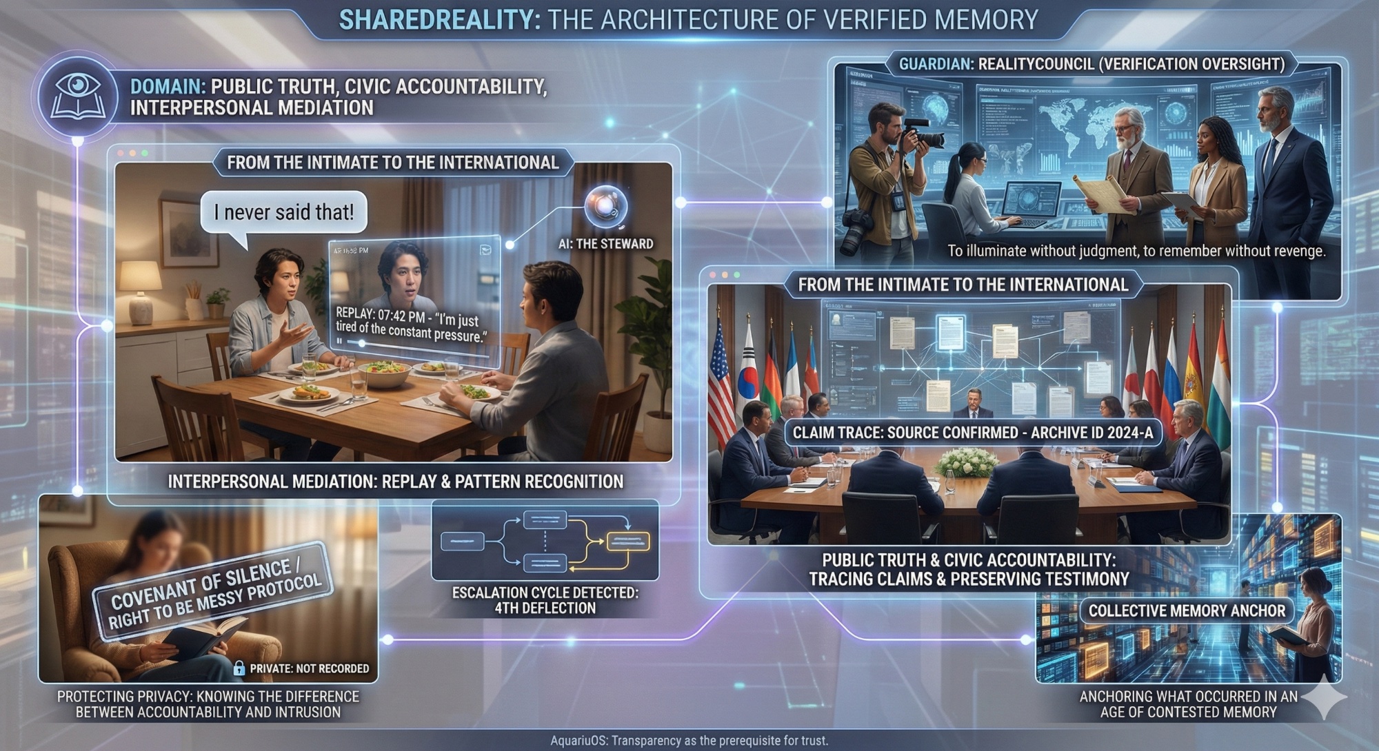 SharedReality system diagram